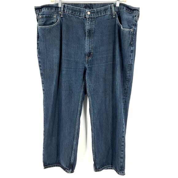Levis 559 Relaxed Straight Fit Jeans Blue Men's Size 50x30 - Picture 9 of 9